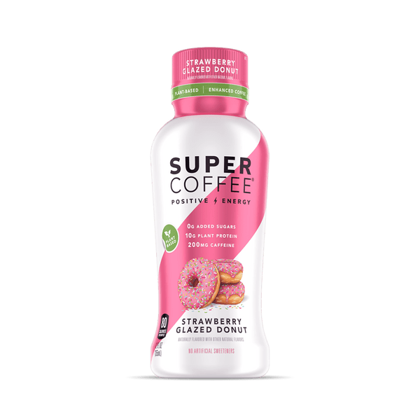 Strawberry Glazed Donut Super Coffee